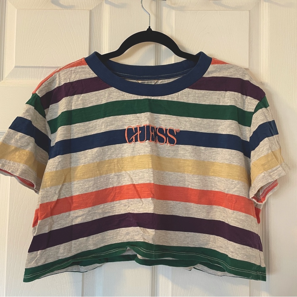 🔥Guess Originals ringer crop top🔥